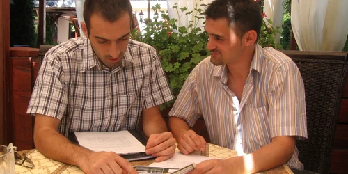 Sorin Sălăjan și Alexandru Lata 