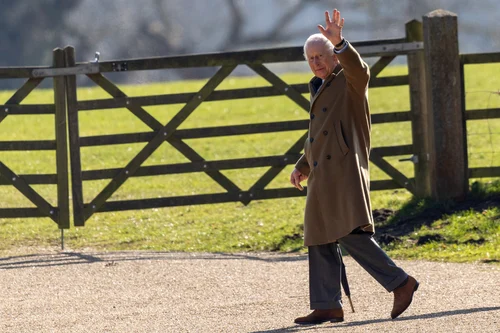 Regele Charles la Sandringham, Profimedia