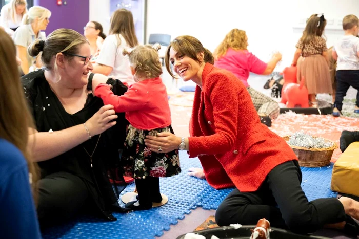 Kate Middleton, distracție cu copiii din Kent, Foto Getty (10) jpg