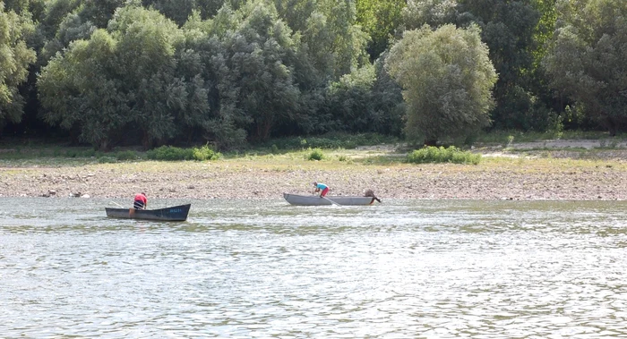 Bărbatul pescuise ilegal din Dunăre. Foto: Adevărul