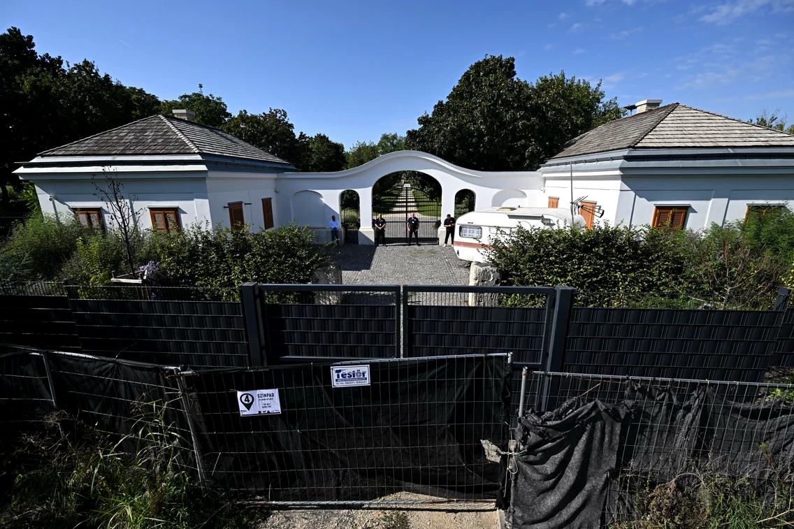 Vila din Hatvanpuszta deținută de tatăl lui Viktor Orban FOTO AFP