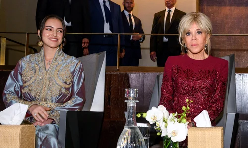 Prințesa Lalla Khadija și Brigitte Macron profimedia 1093972975 jpg