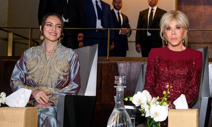 Prințesa Lalla Khadija și Brigitte Macron profimedia 1093972975 jpg