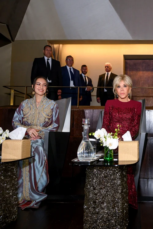 Prințesa Lalla Khadija și Brigitte Macron profimedia 1093972975 jpg