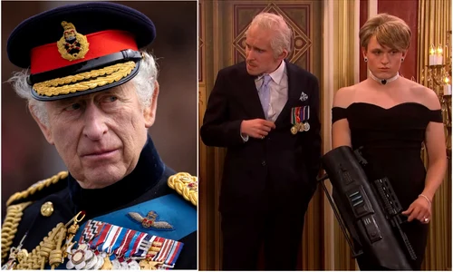 Regele Charles ridiculizat la Saturday Night Live Profimedia, captură de ecran jpg