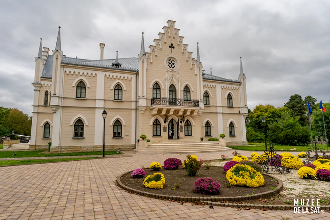 Palatul Cuza Ruginoasa SURSĂ muzeedelasat.ro