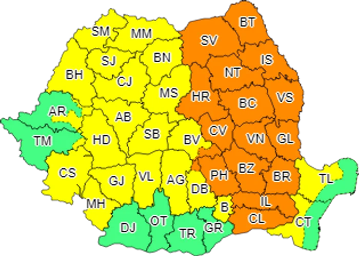 Avertizare ANM pentru 30 August - Foto Meteoromania