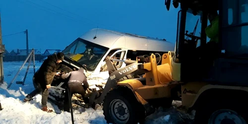 accident rutier la Frumoasa 