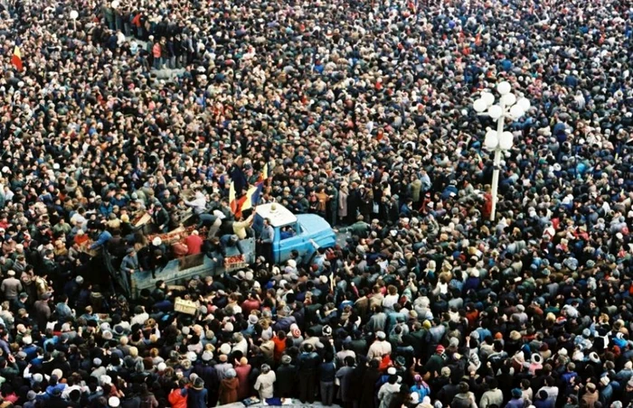 Timişoara în perioada 21-22 decembrie 1989 FOTO C.Duma