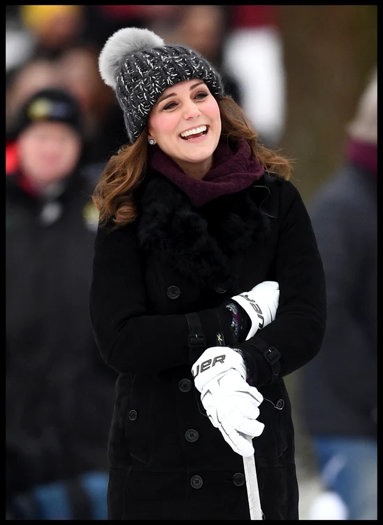 Kate Middleton cu căciulă în 2018 în Suedia, Profimedia (1) jpg