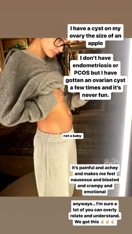 Hailey Baldwin are un chist cat un mar Instagram jpg