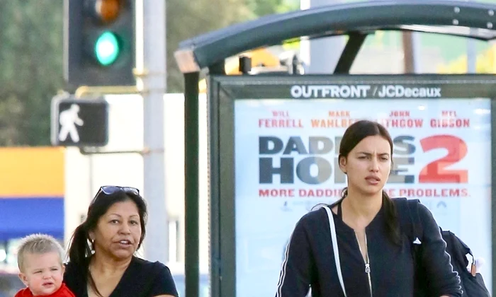 *EXCLUSIVE* Irina Shayk and her mini me enjoy some gym time together! jpeg