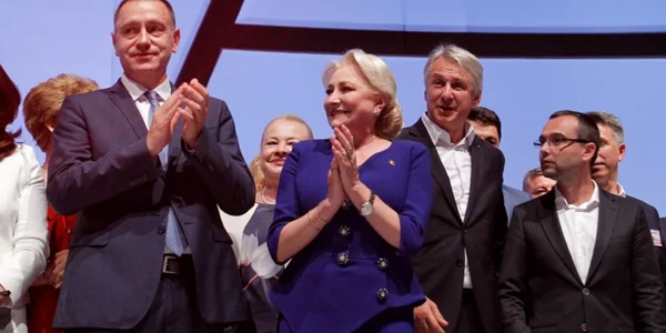 Mihai Fifor Viorica Dancila si Eugen Teodorovici Inquam Photos/Adriana Neagoe