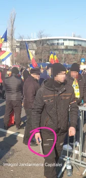 Cetățeanul reținut de jandarmi