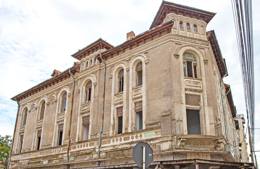 Palatul are nevoie urgentă de consolidare FOTO: Primăria Galați 