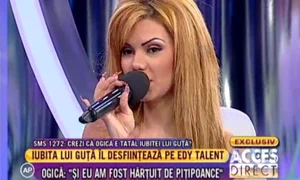 Beyonce de România a venit la emisiune cu Stelian Ogică (captură Antena 1) jpeg