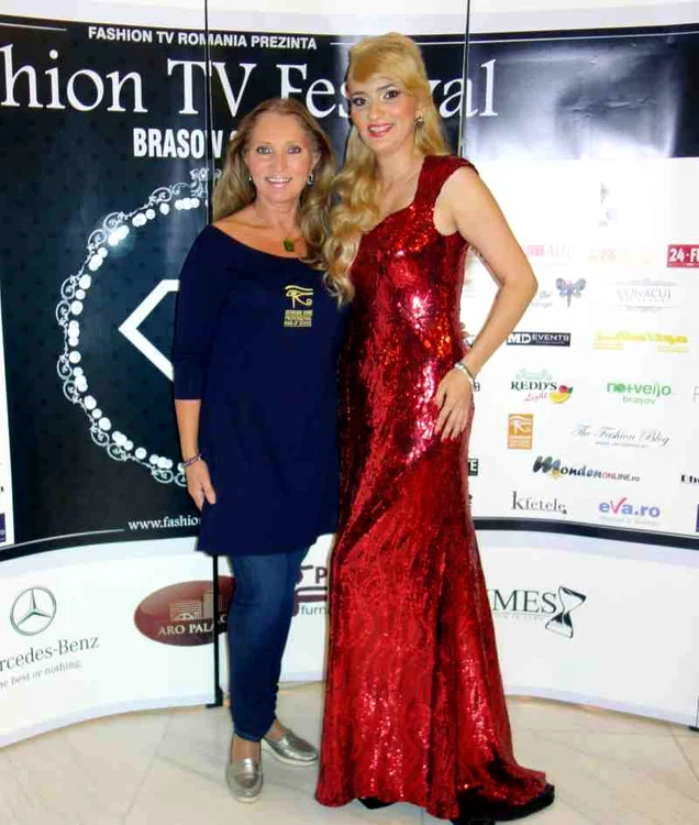 Florina Marcuţă şi Adela Diaconu, la Fashion TV Festival
