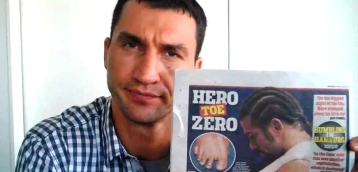 Wladimir Klitschko îl ironizează pe David Haye