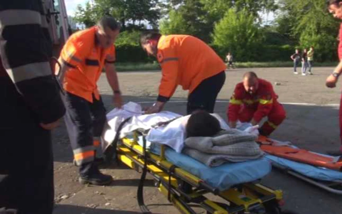 Copila a fost adusă la Brăila cu un elicopter SMURD   FOTO adevarul.ro