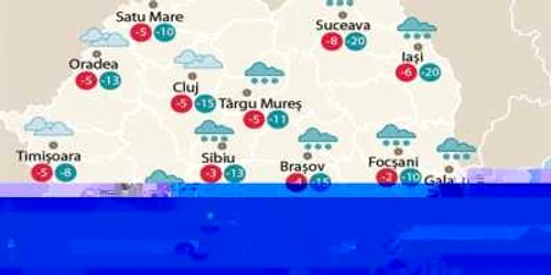 Temperaturile marţi