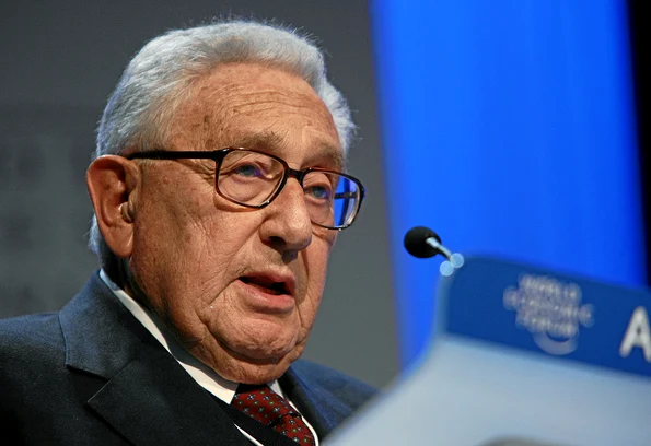 Henry Kissinger, în 2008 (© Flickr / World Economic Forum)