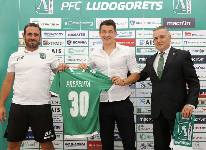 
    Andrei Prepeliţă, pe vremea când se bucura că a ajuns la campioana Bulgarieifoto: ludogorets.com  