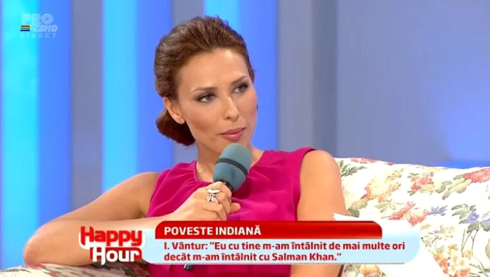 Iulia Vântur este pregătită să revină pe micul ecran, la telespectatorii care i-au dus dorul (captură: PRO TV)