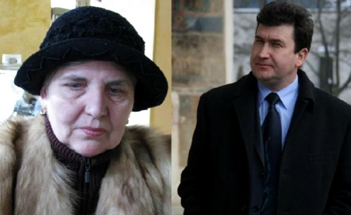 
    Valeria Lucescu și Gabriel Constantin Şerban, primarul municipiului Câmpulung Moldovenesc  