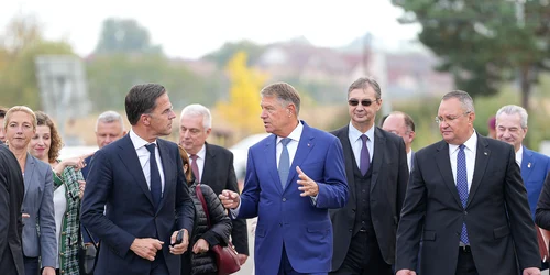 Mark Rutte cu Klaus Iohannis si Nicolae Ciuca 2 FOTO Presidency jpg