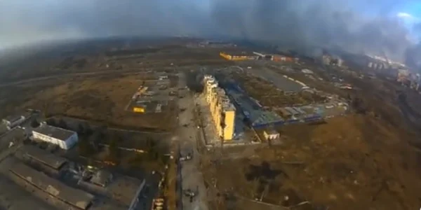 Mariupol distrus de atacurile rusesti catpura video twitter