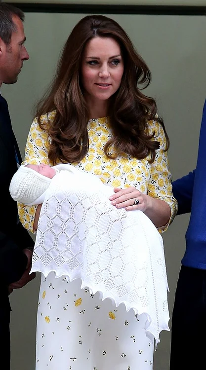 The Duke And Duchess Of Cambridge Depart The Lindo Wing With Their Daughter jpeg