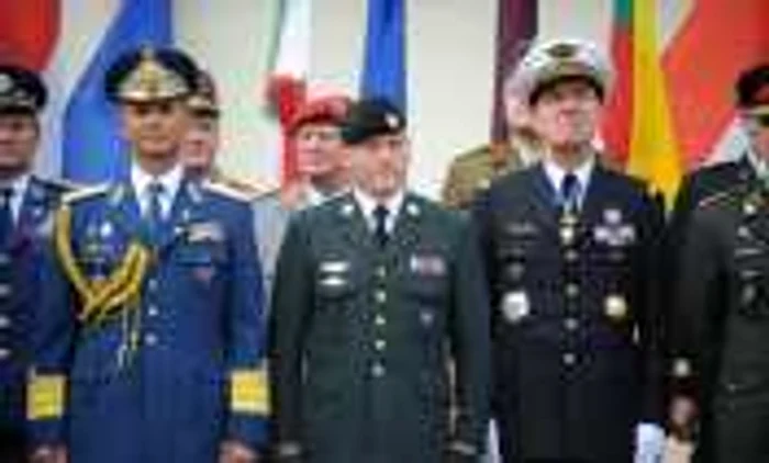Reuniunea Comitetului Militar NATO a fost prima în acest format desfăşurată în România FOTO Mediafax
