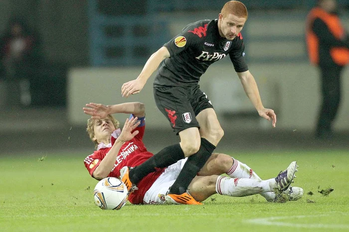 Marcekl Gecov a jucat cu Fulham şi în cupele europeneFoto: AP