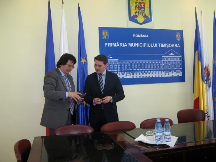 Prinţul Nicolae s-a întâlnit cu primarul Nicolae Robu