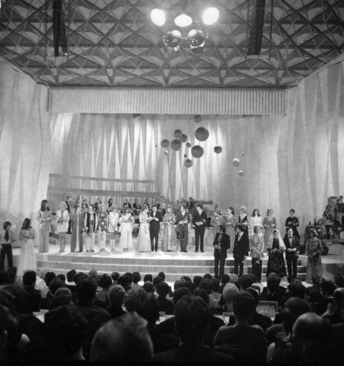 Cerbul de aur 1970 - prezentarea concurenţilor. FOTO: Arhiva TVR