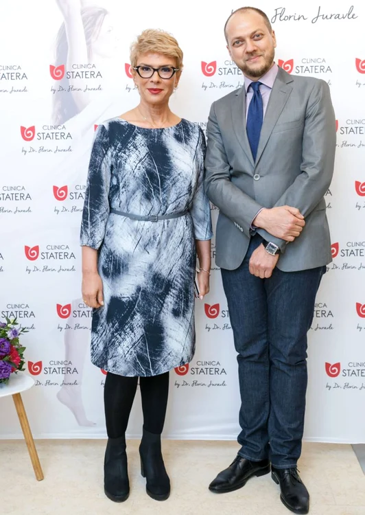 Teo Trandafir este apropiată de medicul estetician Florin Juravle