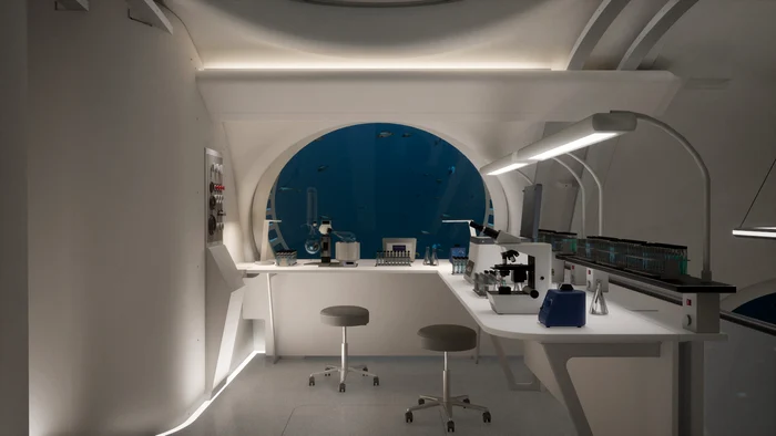 Interiorul habitatului Sentinel (Foto: Profimedia)