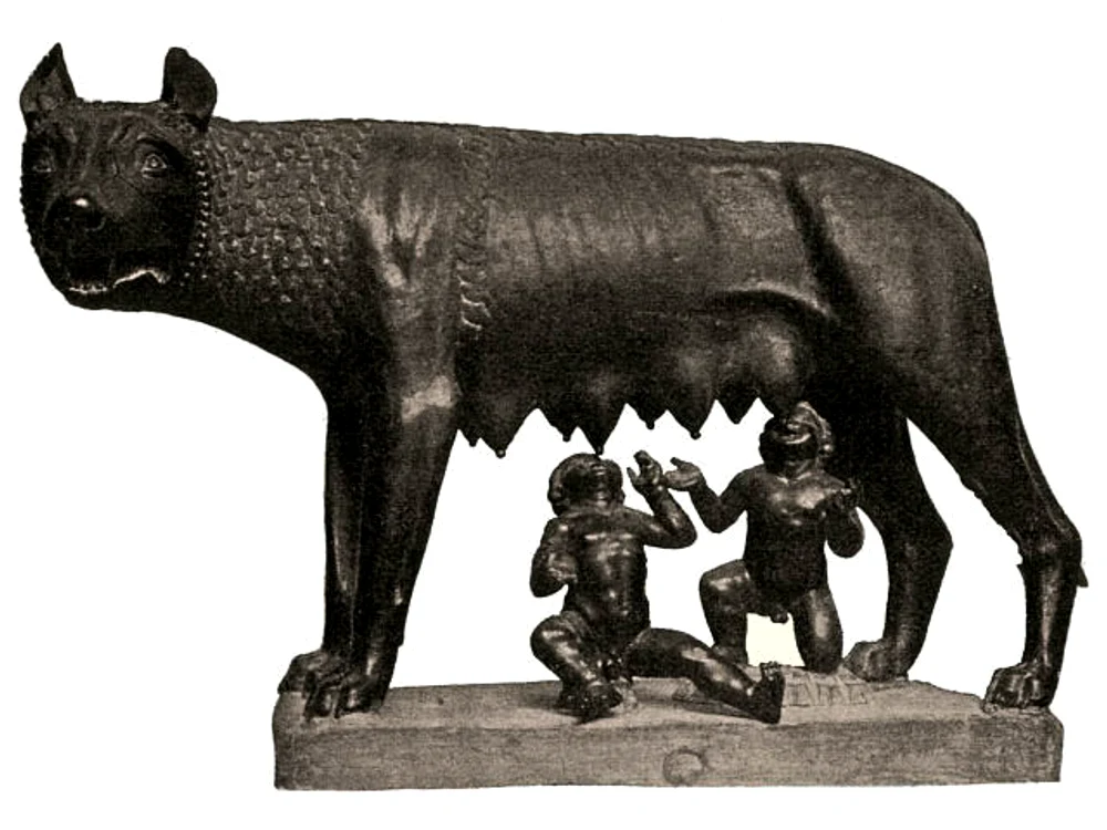 She wolf suckles Romulus and Remus jpg jpeg