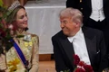 Kate Middleton cu președintele Donald Trump  foto   Profimedia jpg