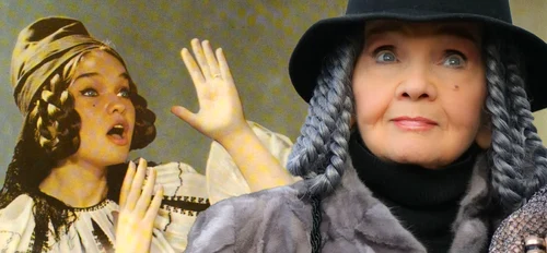 Margareta Pâslaru a refăcut poza de acum 50 de ani, în care apare cu codițe împletite