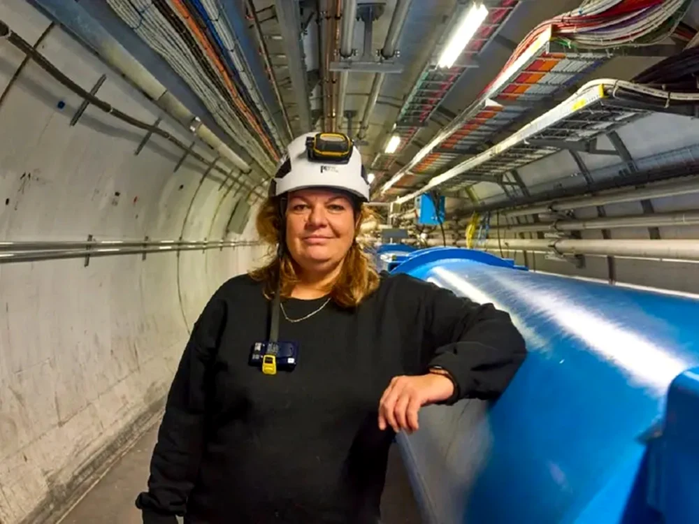Sorina Popescu a câștigat Premiul Nobel în 2013 / foto: home.cern
