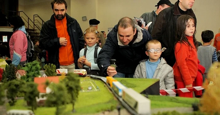 Braşov: Expoziţie de machete feroviare, la Reduta. Foto: Bogdan Crăciun