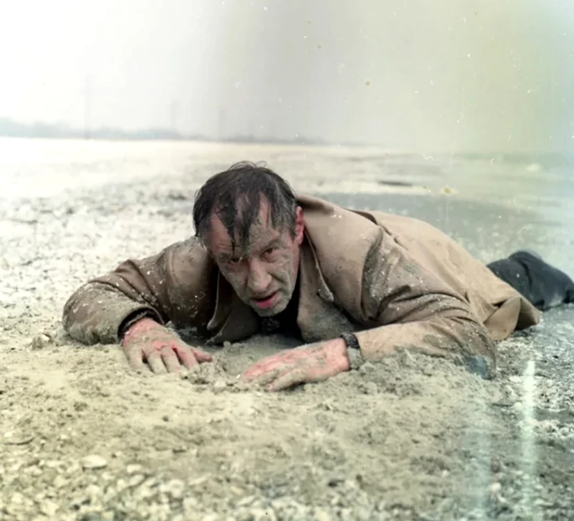 Victor Rebengiuc în „Faleze de nisip”. Sursă foto: Historia
