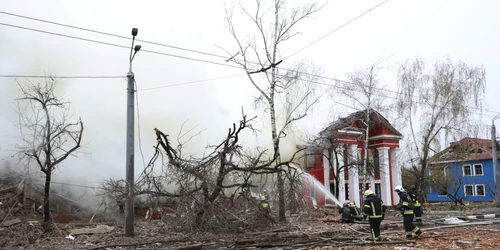 Ziua 49 a războiului dintre Ucraina şi Rusia Harkov. FOTO EPA-EFE