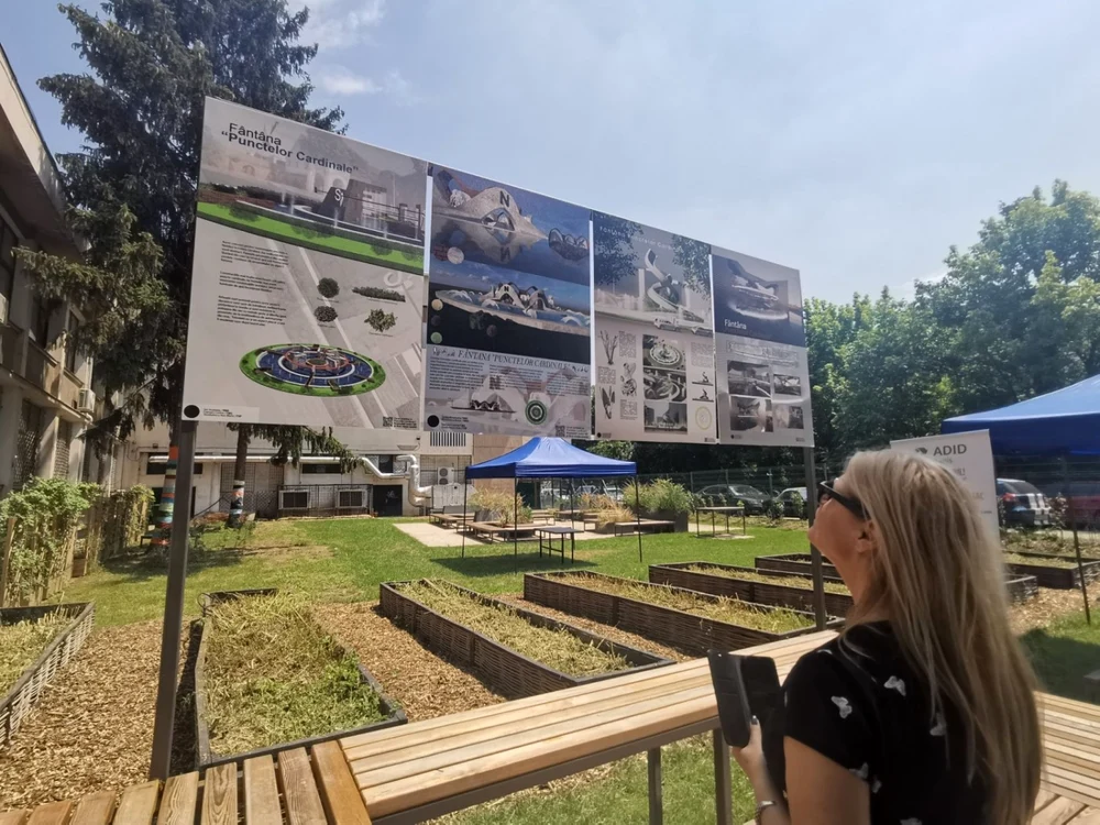 Proiecte futuriste pentru Fântâna cu Punctele Cardinale din Timişoara