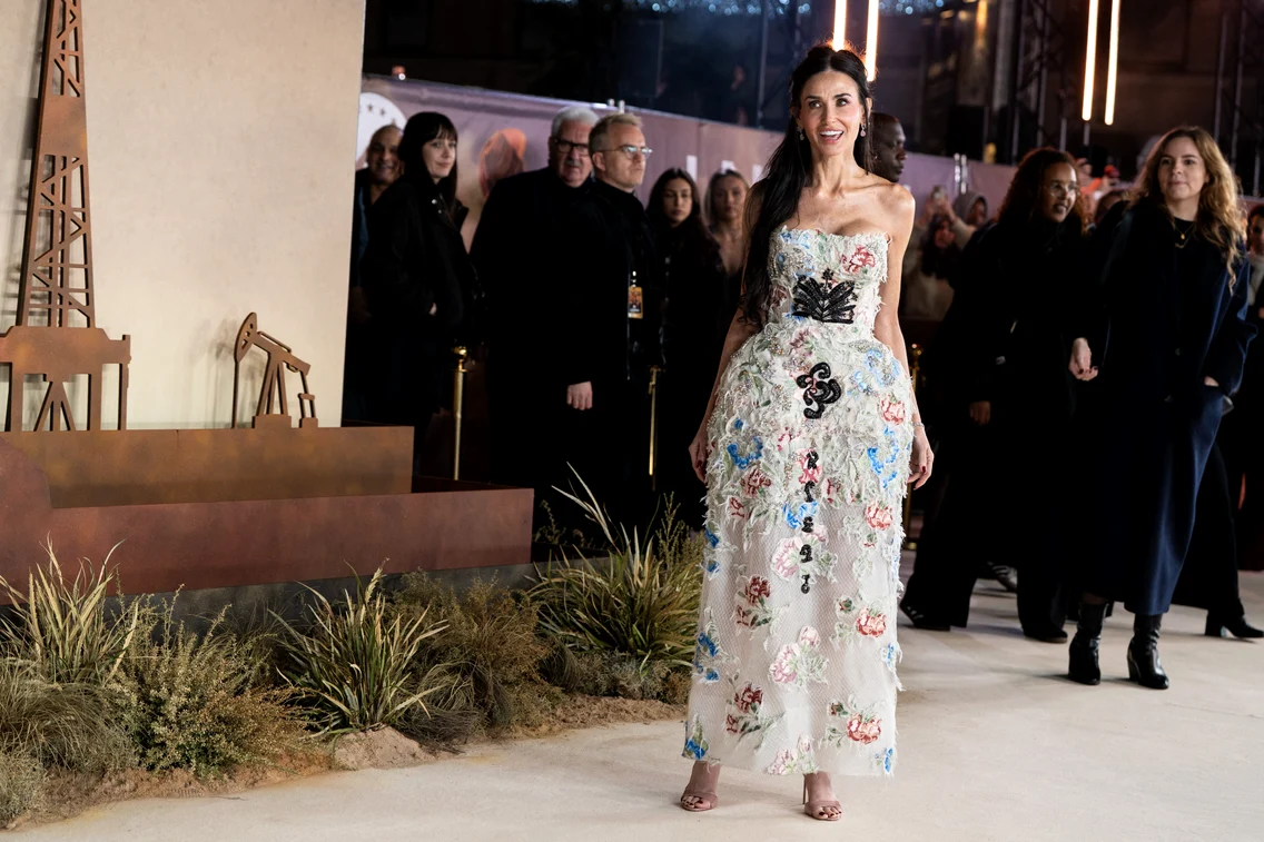 Demi Moore la Londra, la premiera Landman, Profimedia 