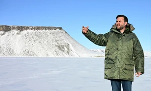JD Vance în Groenlanda FOTO AFP 