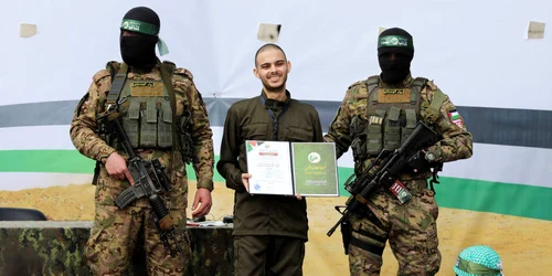 Omer Wenkert a fost eliberat de Hamas Foto Reuters   Ramadan Abed jpg