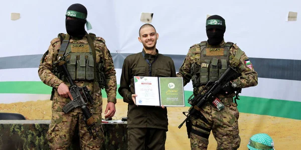 Omer Wenkert a fost eliberat de Hamas Foto Reuters   Ramadan Abed jpg