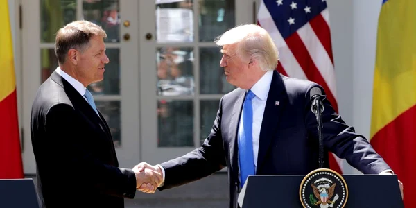 Klaus Iohannis Donald Trump la Casa Alba FOTO FOTO Guliver / Getty Images / Chip Somodevilla 